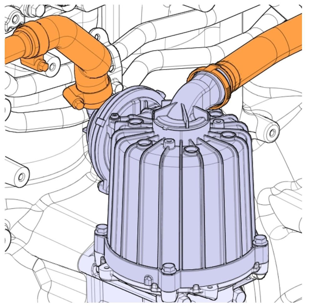 آموزش تعویض سپراتور (Oil Separator) در کامیون ولوو FH یورو شش